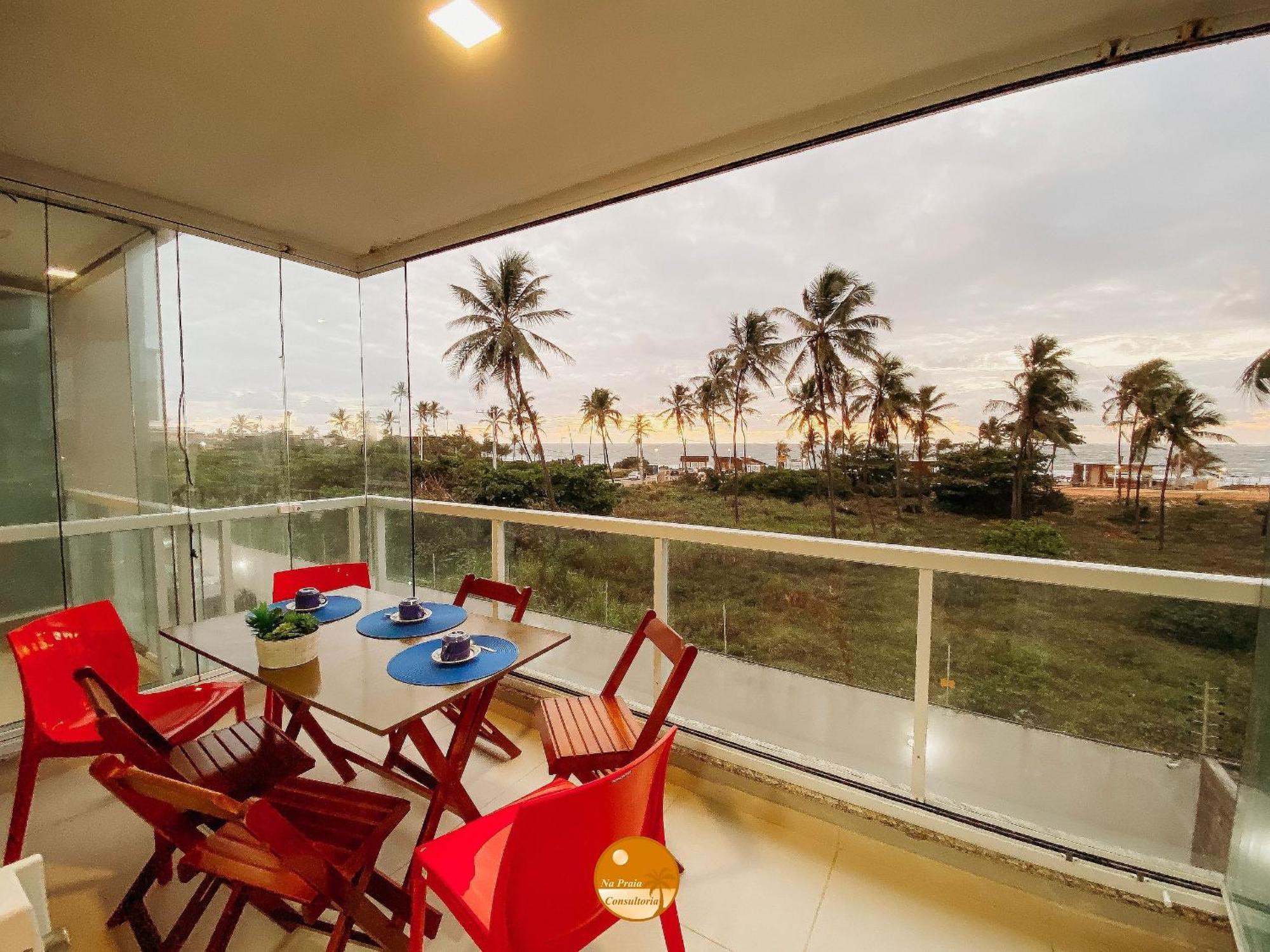 Residencial Ilha De Santorini: Beachfront Oasis With Surf, Pool & Fitness Apartamento Salvador