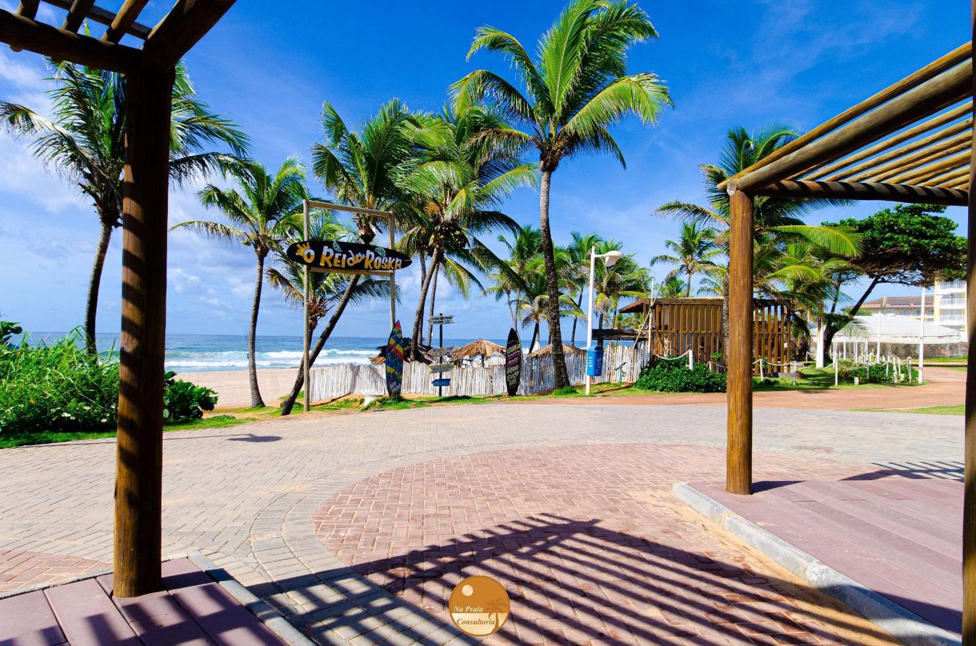 Apartamento Residencial Ilha De Santorini: Beachfront Oasis With Surf, Pool & Fitness Salvador